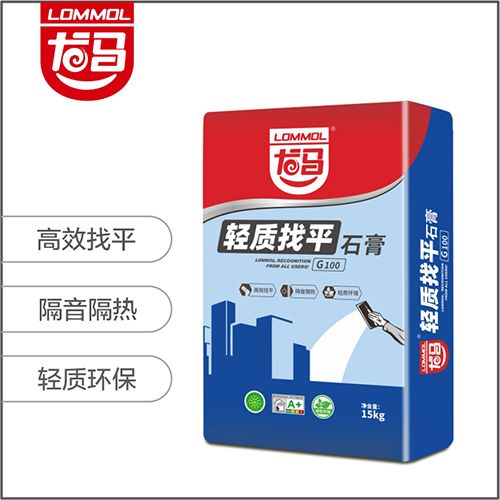 龙马轻质找平石膏G100